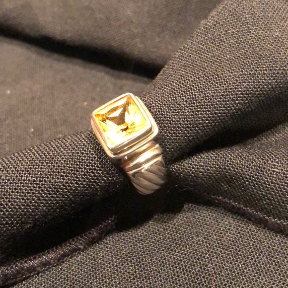 Silpada Jewelry - Silpada Sterling citrine ring